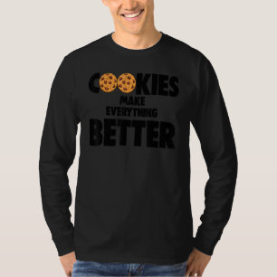 Camiseta Cookies Torna Tudo Melhor Amar Choco Chip Co
