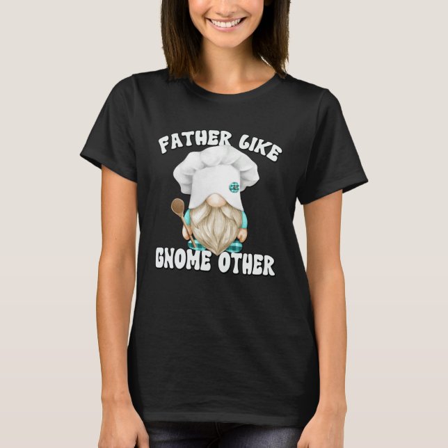 Camiseta Cooking Gnome Graphic For Men  Dad Saying (Frente)