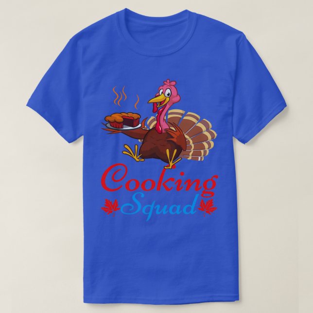 Camiseta Cooking Squad (Frente do Design)