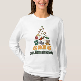 Camiseta Cookmas - Cookies São Melhores Que Datas De Qualqu