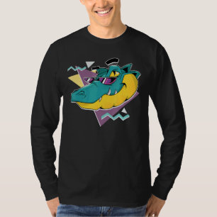 Camiseta Cool Alligator With Sunglasses 70s & 80s Retro Vin