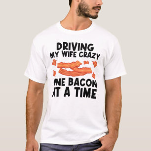 Camiseta Cool Bacon Art For Men Dad Pig Pork Strips Breakfa