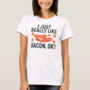 Camiseta Cool Bacon Art For Men Women Pig Pork Strips Break