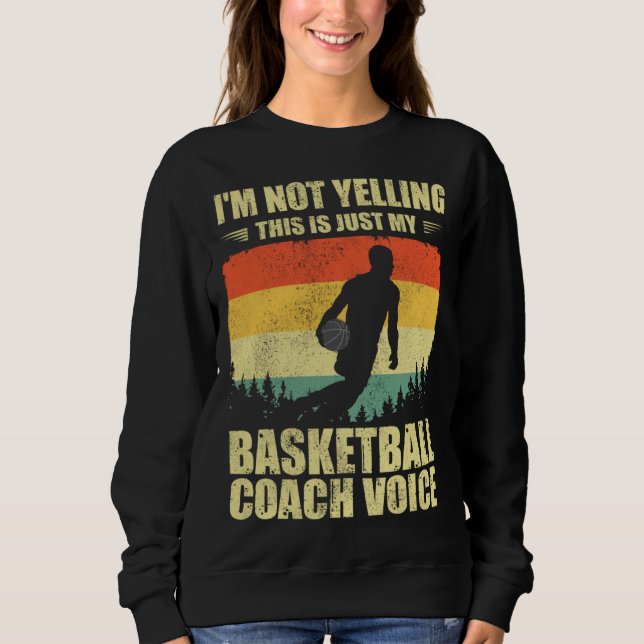 Camiseta Cool Basketball Coach For Men Women Team Basketbal (Frente)