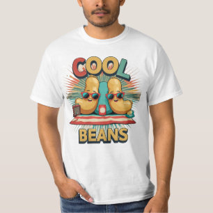 Camiseta "Cool Beans Gráfico Vintage