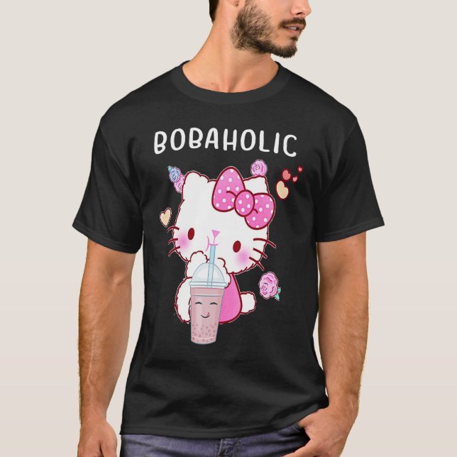 Camiseta Cool Boba Holic Boba Bubble Tea Lovers (Frente)