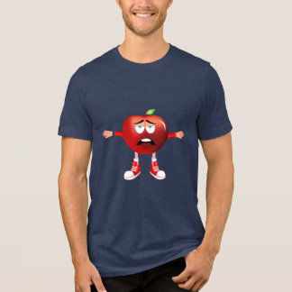 Camiseta Cool Bored Red Apple Cartoon Shirt