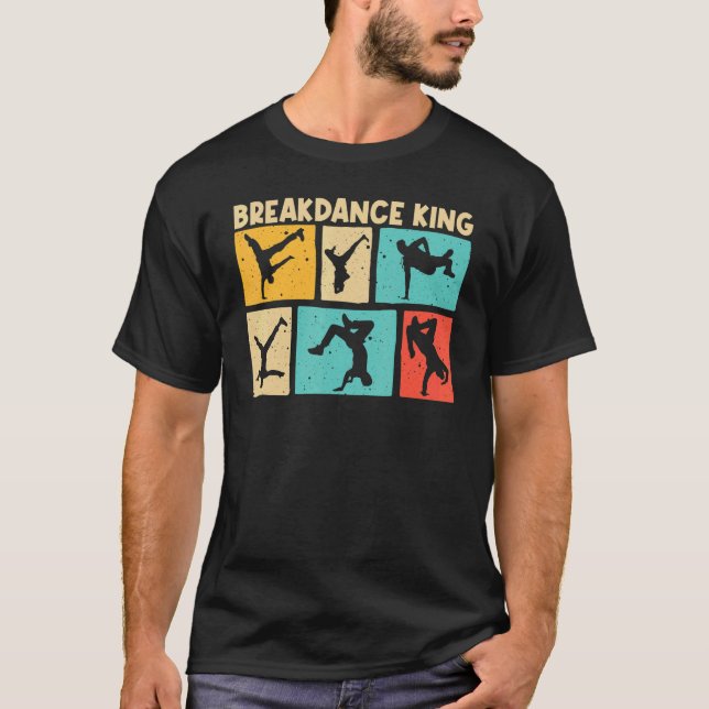 Camiseta Cool Breakdance For Men Boys Breakdancer Breakdanc (Frente)