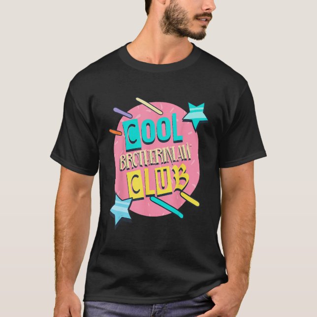 Camiseta Cool Brotherinlaw Club  Brother in Law Humor Bro i (Frente)