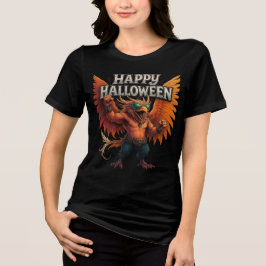 Camiseta Cool Buff Bird Happy Halloween Design