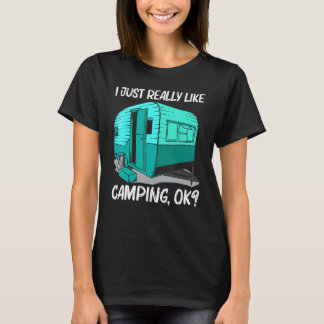 Camiseta Cool Camping For Men Women Camper Camping Outdoor 