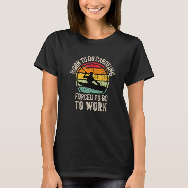 Camiseta Cool Canoeing Kayaking Graphic Canoeing paddling M (Frente)