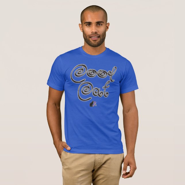 Camiseta Cool Cat (Frente Completa)