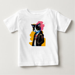 Camiseta Cool Cat Baby