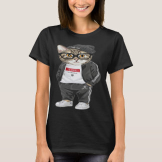 Camiseta Cool Cat Urban Style Cute Cats