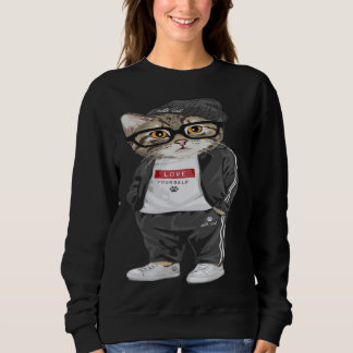 Camiseta Cool Cat Urban Style Cute Cats