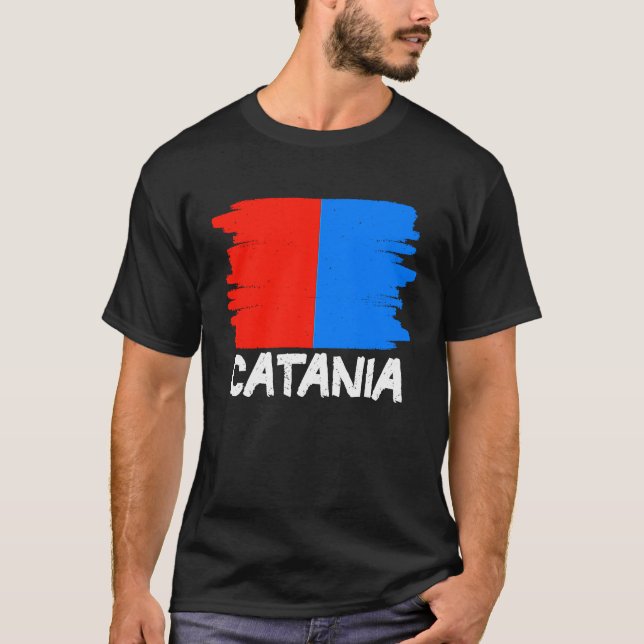 Camiseta Cool Catania Flag (Frente)