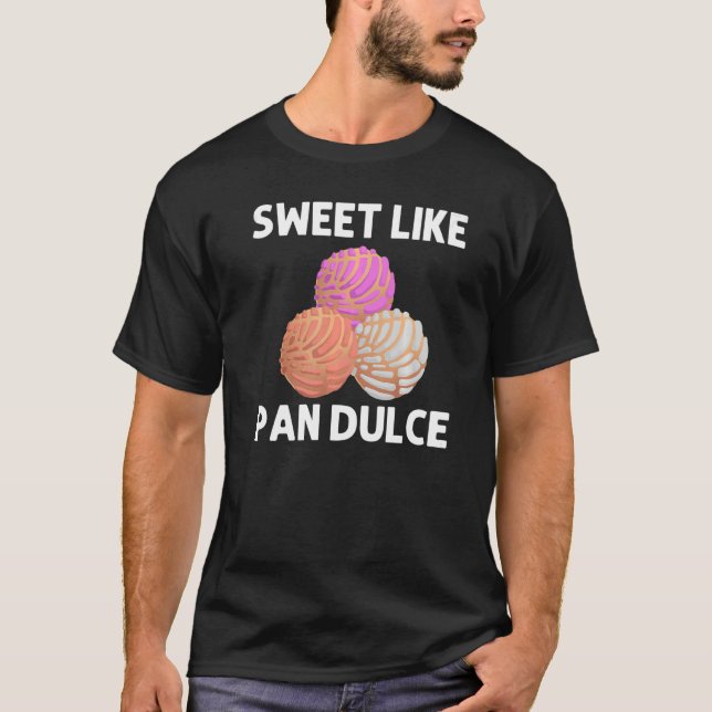 Camiseta Cool Concha For Men Women Pan Dulce Latin Mexican  (Frente)