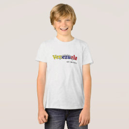 Camiseta cool country flag customize kid's Venezuelan 