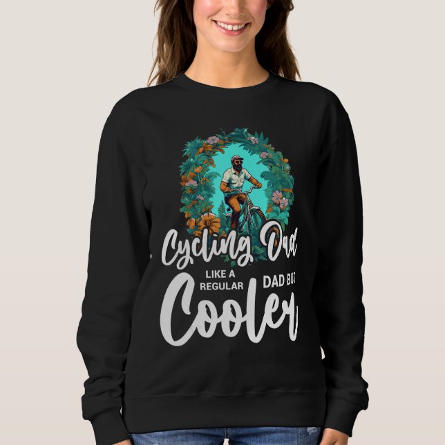 Camiseta Cool Cycling For Dad Men Bicycling Bikers Bicycle  (Frente)