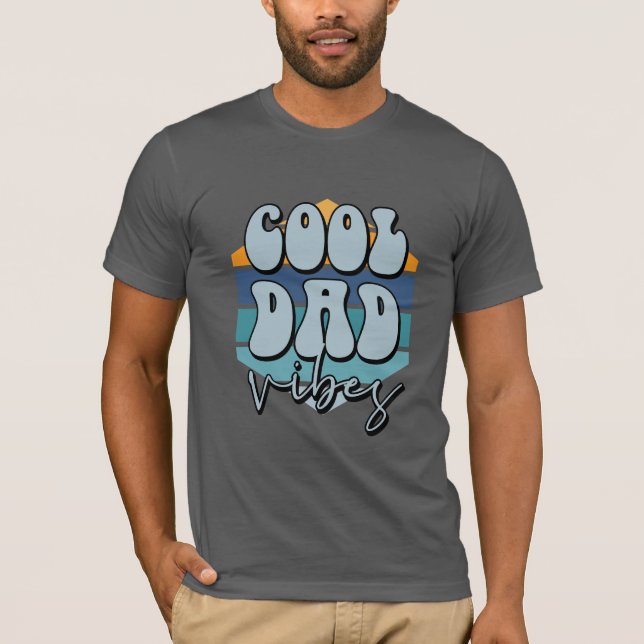 Camiseta Cool Dad Vibes  (Frente)