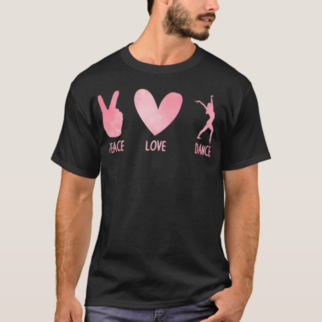 Camiseta Cool Dance Art For Girls Dancing Lover Lyrical Dan (Frente)