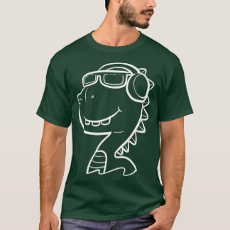 Camiseta Cool Dino Unbothered or Chill Person Gift
