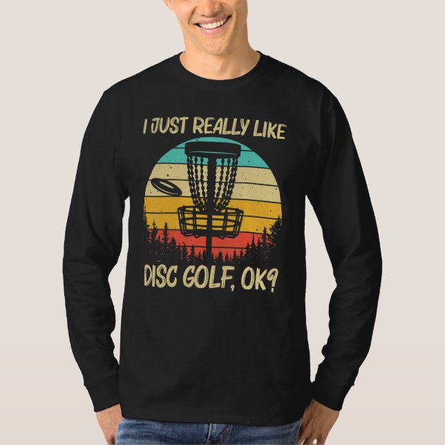 Camiseta Cool Disc Golf For Men Women Disc Golf  Player (Frente)