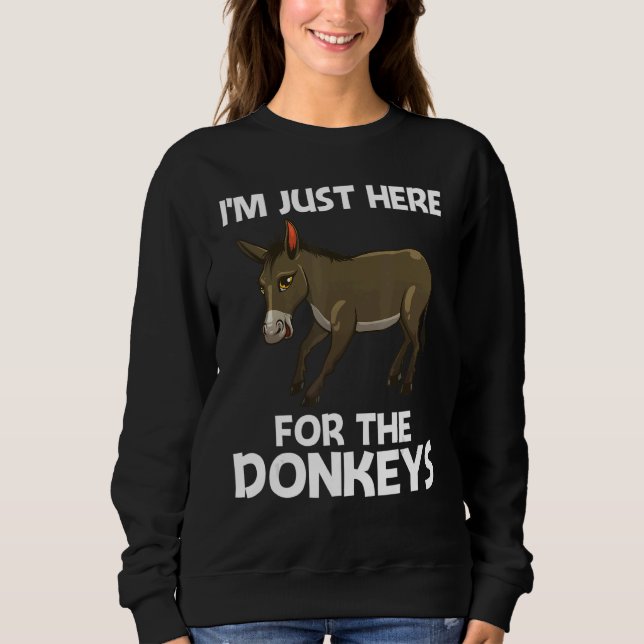 Camiseta Cool Donkey For Men Women Mule Donkey  Safari Anim (Frente)
