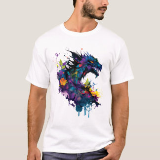 Camiseta Cool Dragon Art