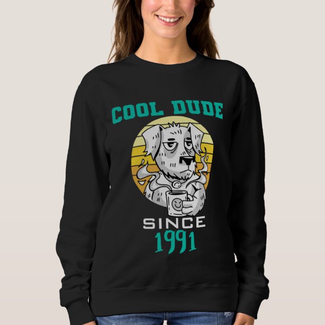 Camiseta Cool dude since 1991 (Frente)