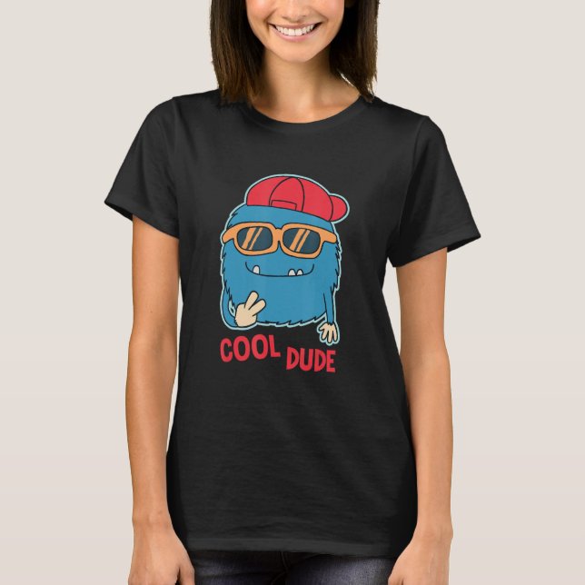 Camiseta cool dude   store motif graphic random quote (Frente)