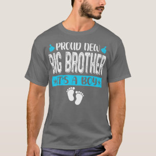 Camiseta Cool Family Proud New Big Brother It's A Boy Gende