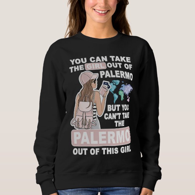 Camiseta Cool Girl from Palermo City  Proud Palermo Girl (Frente)