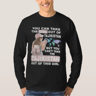 Camiseta Cool Girl from Tajikistan  Proud Tajikistan Girl