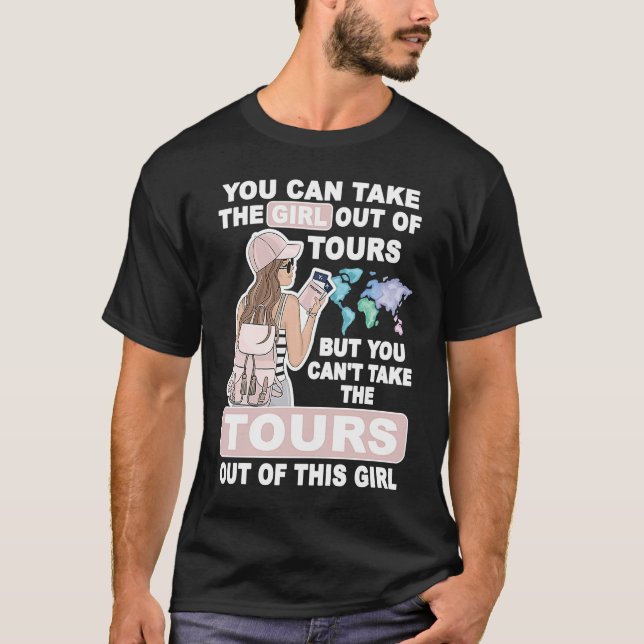 Camiseta Cool Girl from Tours City  Proud Tours Girl (Frente)
