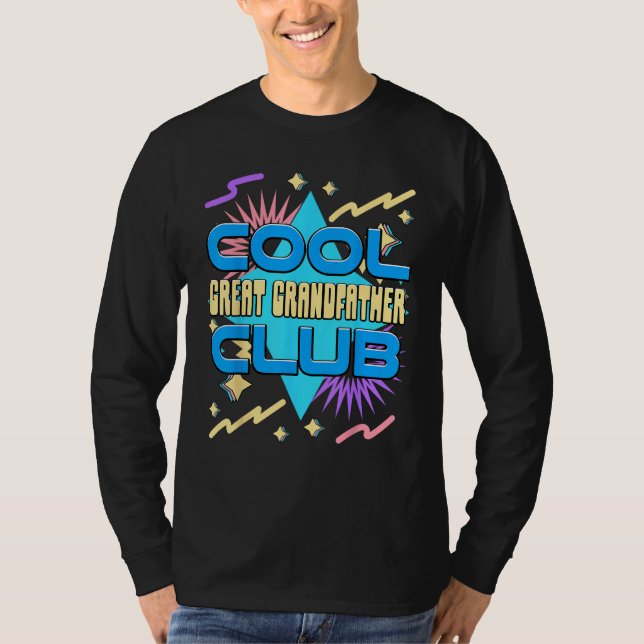 Camiseta Cool Great Grandfather Club  Great Grandfather Hum (Frente)