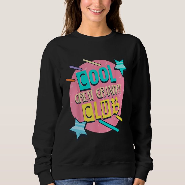 Camiseta Cool Great Grandpa Club  Great Grandpa Humor (Frente)