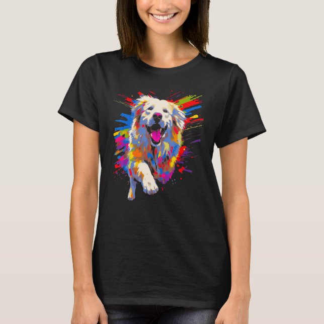 Camiseta Cool Great Pyrenees Dog (Frente)