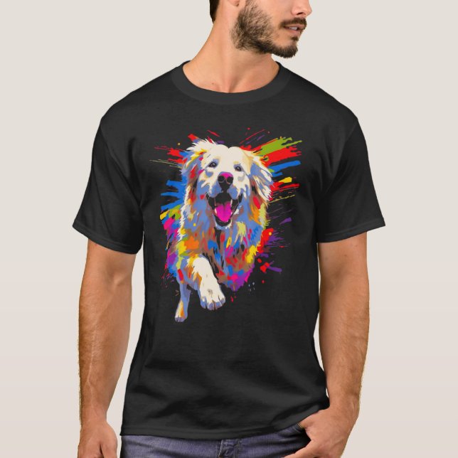 Camiseta Cool Great Pyrenees Dog (Frente)