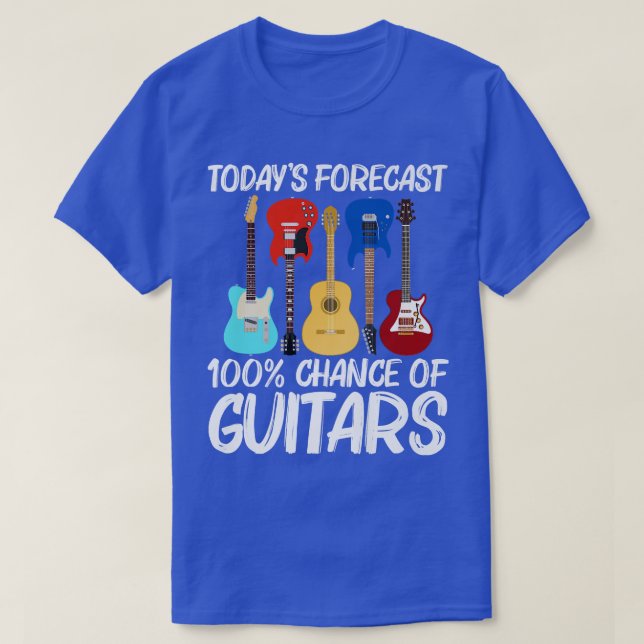 Camiseta Cool Guitar Design For Men Women Band Player Music (Frente do Design)