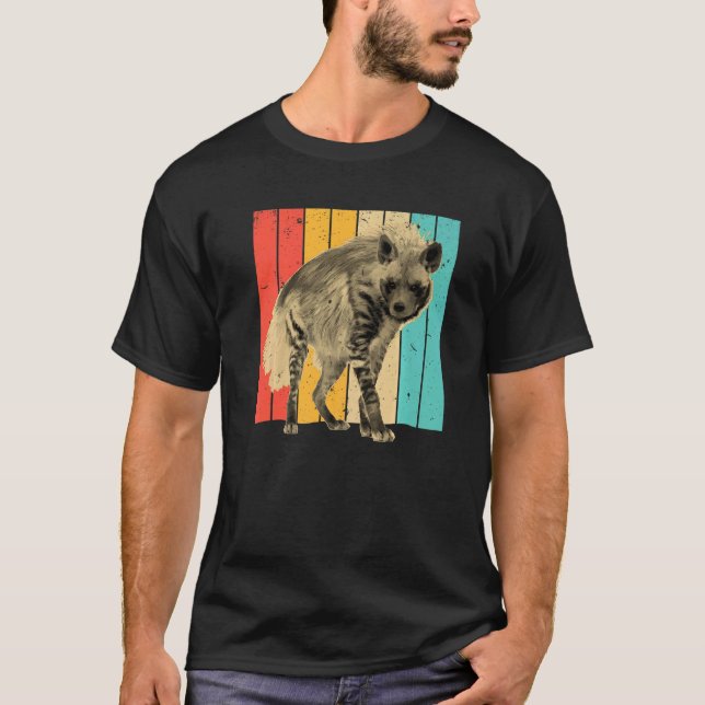 Camiseta Cool Hyena For Men Women Africa Animal Zookeeper R (Frente)
