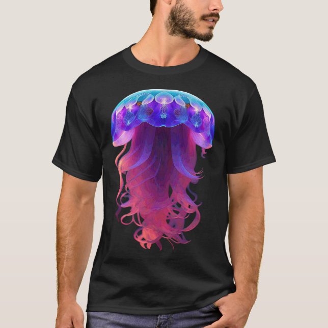 Camiseta Cool Jellyfish for Men Ocean Marine Science for Ki (Frente)