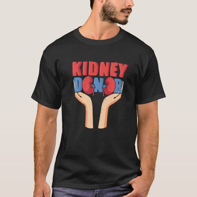 Camiseta Cool Kidney Donor Organ Donation Awareness   (Frente)