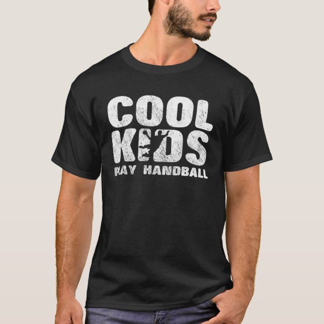 Camiseta Cool Kids Play Handball (Frente)