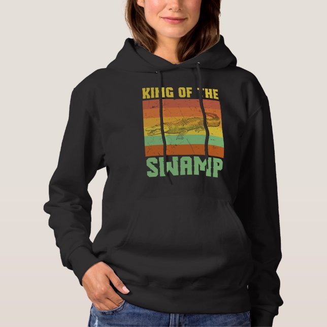 Camiseta Cool King Of The Swamps Crocodile Swamp (Frente)