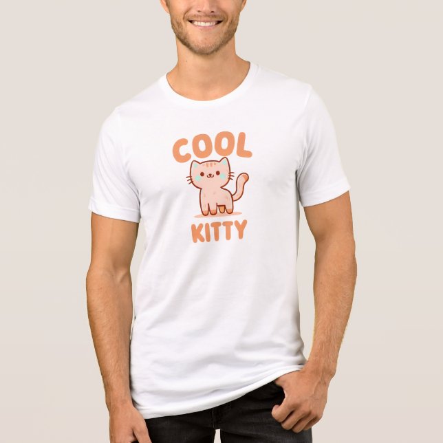 Camiseta Cool Kitty (Frente)