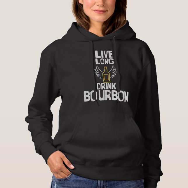 Camiseta Cool Live Long Drink Bourbon Bourbon (Frente)