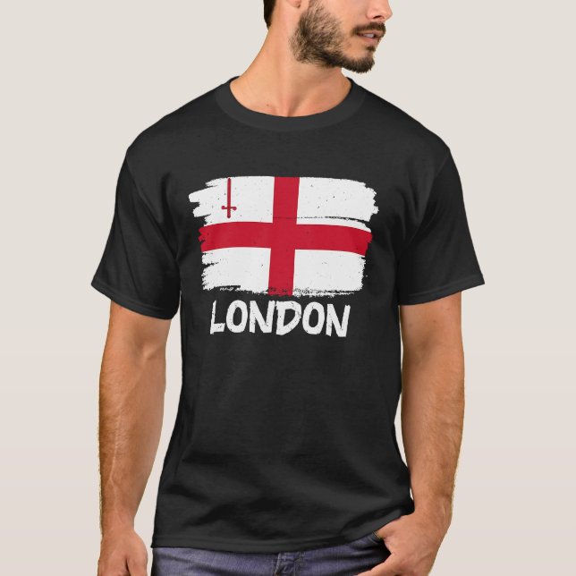 Camiseta Cool London Flag (Frente)
