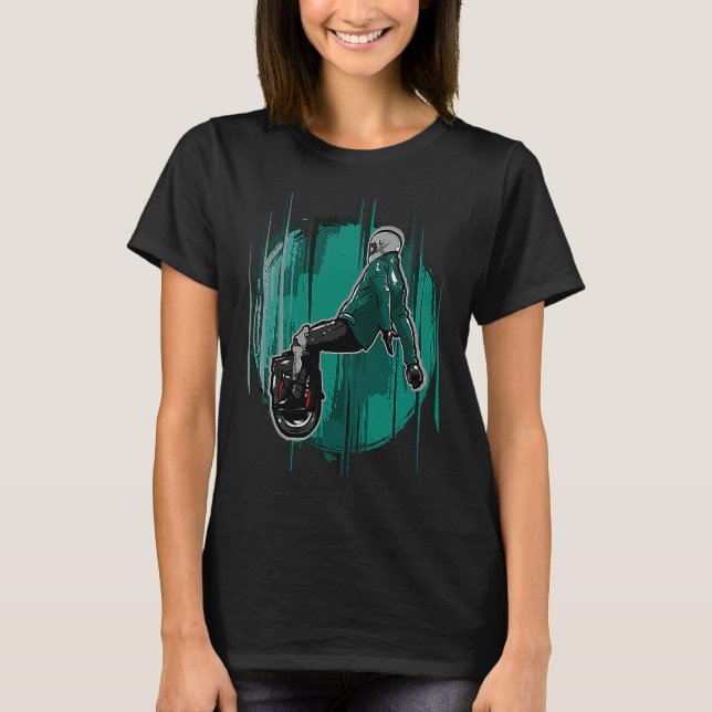 Camiseta Cool looking Unicycle (Frente)